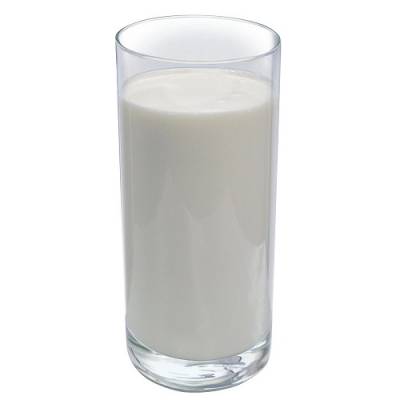 Оплачено стаканом молока
